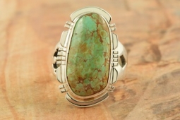 Genuine Royston Turquoise Sterling Silver Ring